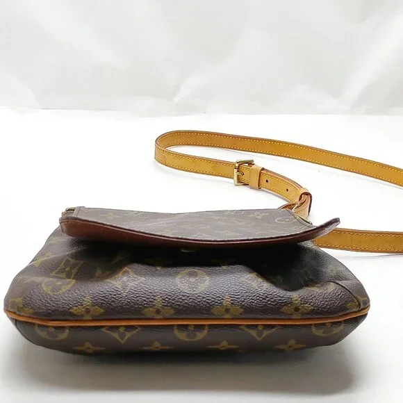 Louis Vuitton Musette Salsa Brown Monogram Shoulder Bag mon390-102525